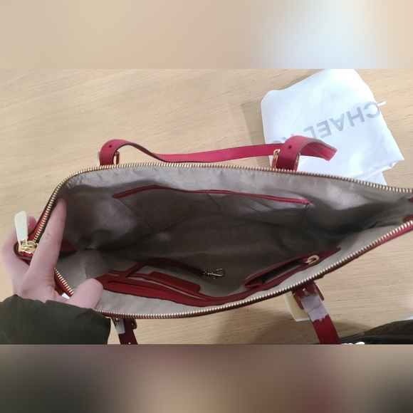 NWT Michael Kors JetSet tote in Chili - Picture 9 of 11